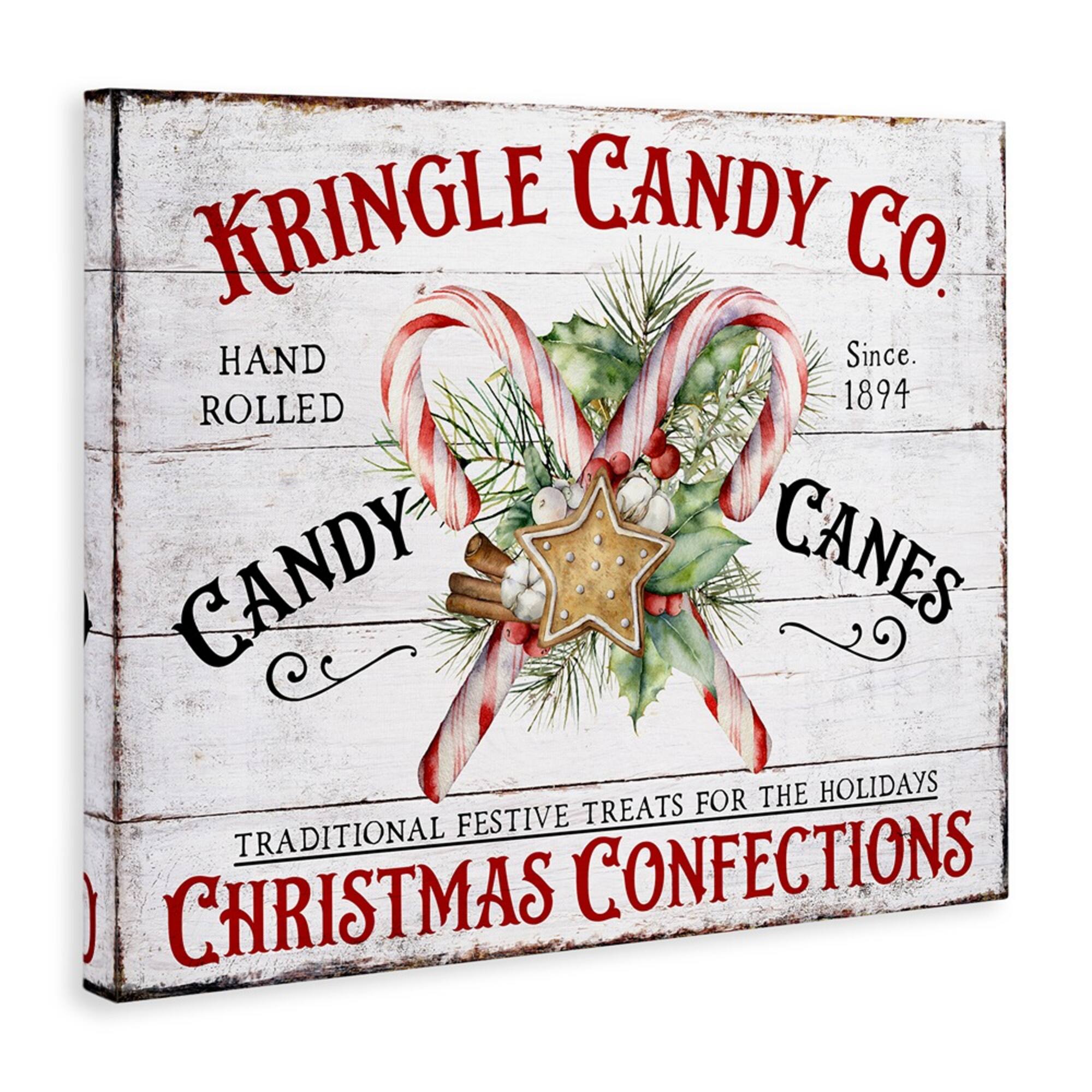 Stupell Industries 30" x 40" Fresh Christmas Confections Canvas Wall Art